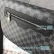 Newest Grade Copy L---V Matchpoint Black Damier Cobalt Canvas Sports Bag  (1)_th.jpg